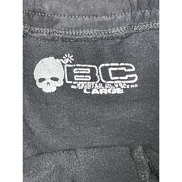 Independent Trading Co. BC Limited Men’s Size Large Black Camo Fleece Shorts - Picture 10 of 13